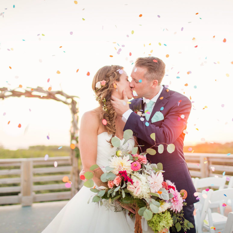 Rebecca & Ted’s Pine Island Lodge Wedding | Corolla Wedding Planner