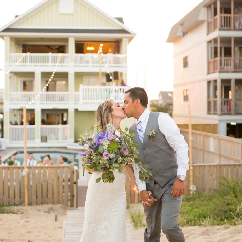 Jessica & David’s Kill Devil Hills Event Home Wedding | Kill Devil Hills Wedding Planner