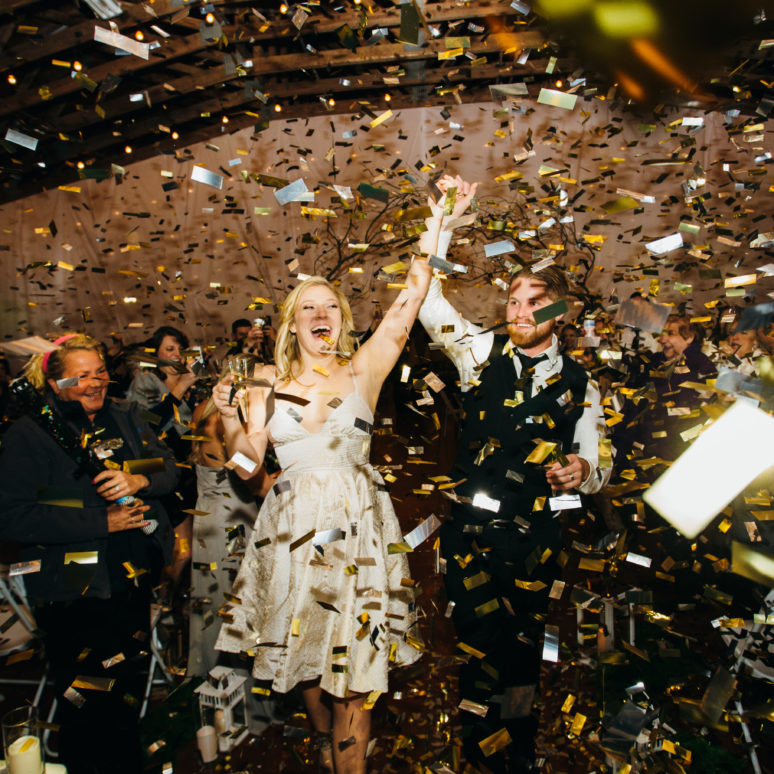 Pirate’s Cove Pavilion NYE Wedding | Natalie & Grant | Manteo Wedding
