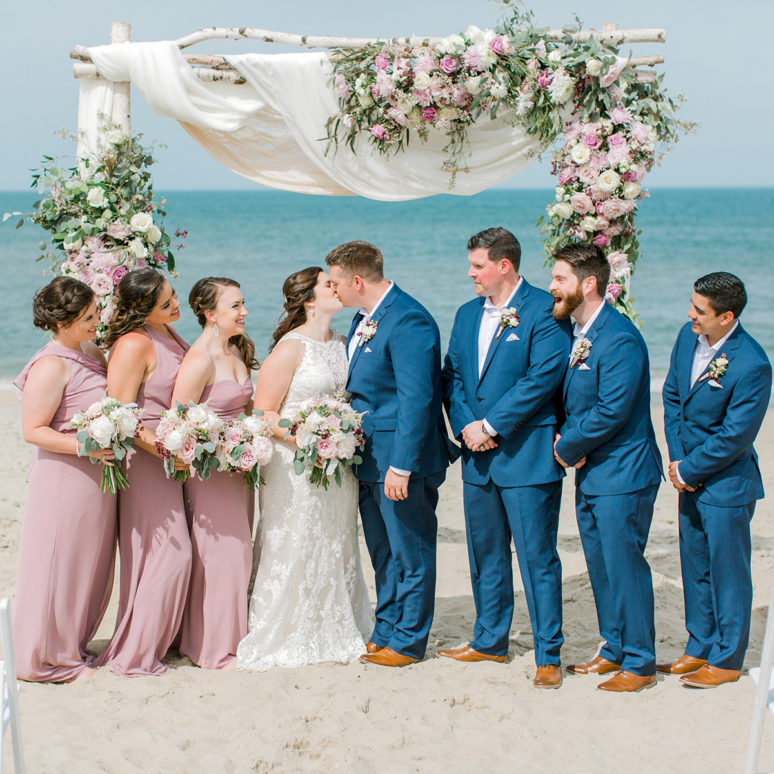 Nags Head Event Home Wedding | Erin & Jack | Nags Head Wedding