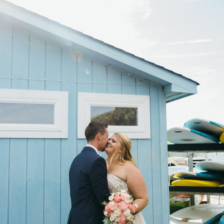 Grande Ritz Palm Wedding | Becca & Dan | Duck Wedding