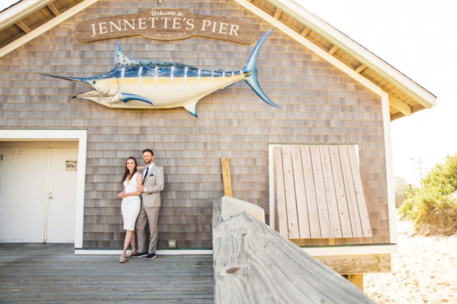 Jennettes Pier Wedding