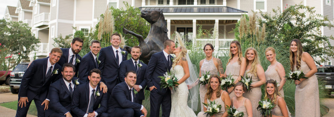 Black Stallion Wedding | Brittany & Dan | Corolla Wedding