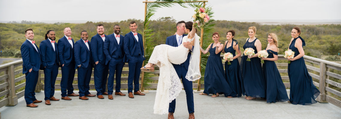 Pine Island Lodge Wedding | Rachel & Travis | Corolla Wedding
