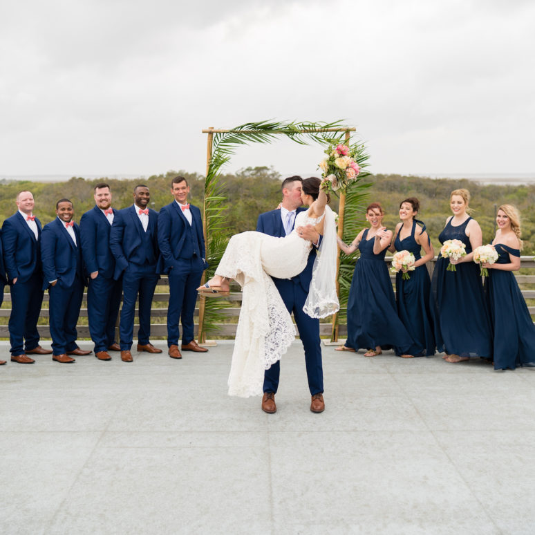 Pine Island Lodge Wedding | Rachel & Travis | Corolla Wedding