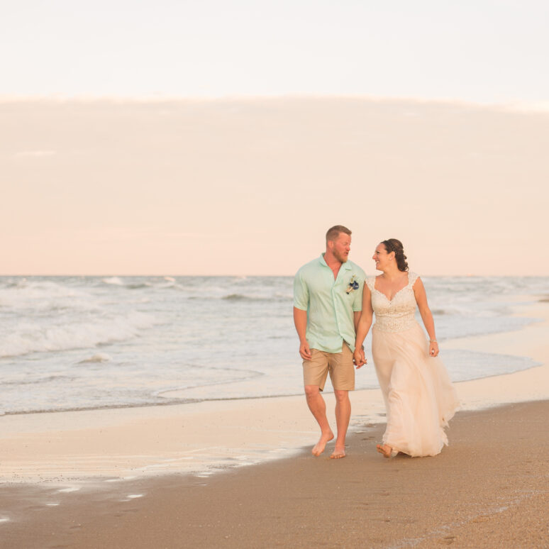 Atlantis Event Home Wedding | Katie & Rollin | Kill Devil Hills Wedding