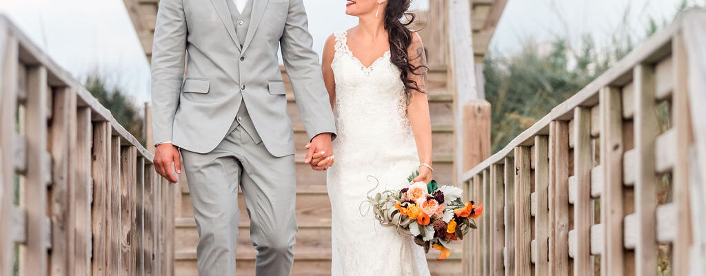 Pine Island Lodge Wedding | Carly & Ryan | Corolla Wedding
