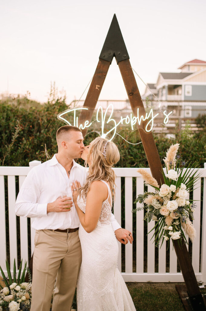 Corolla Event Home Wedding Lighthouse 12 Wedding