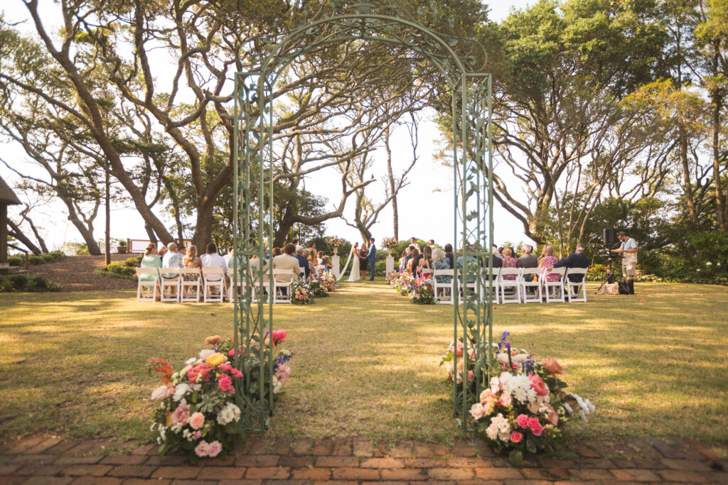 Elizabethan Gardens Wedding | Outer Banks Wedding